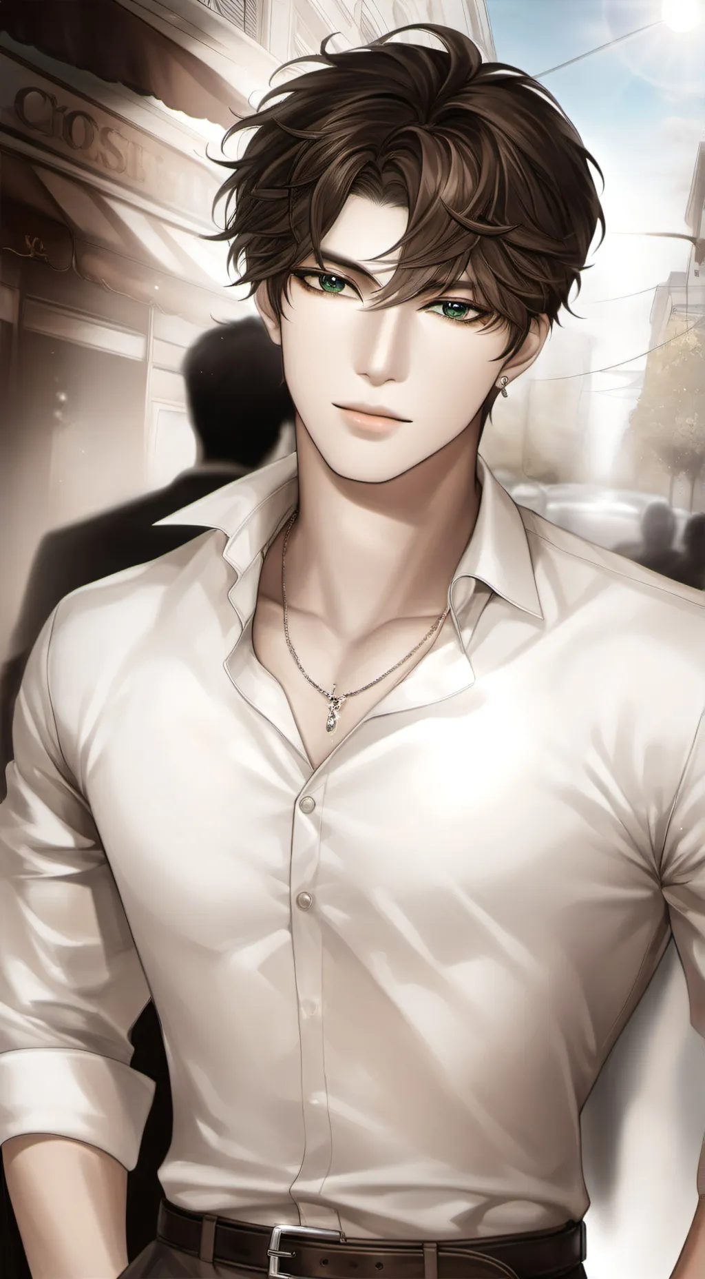 ai character: Aaron background