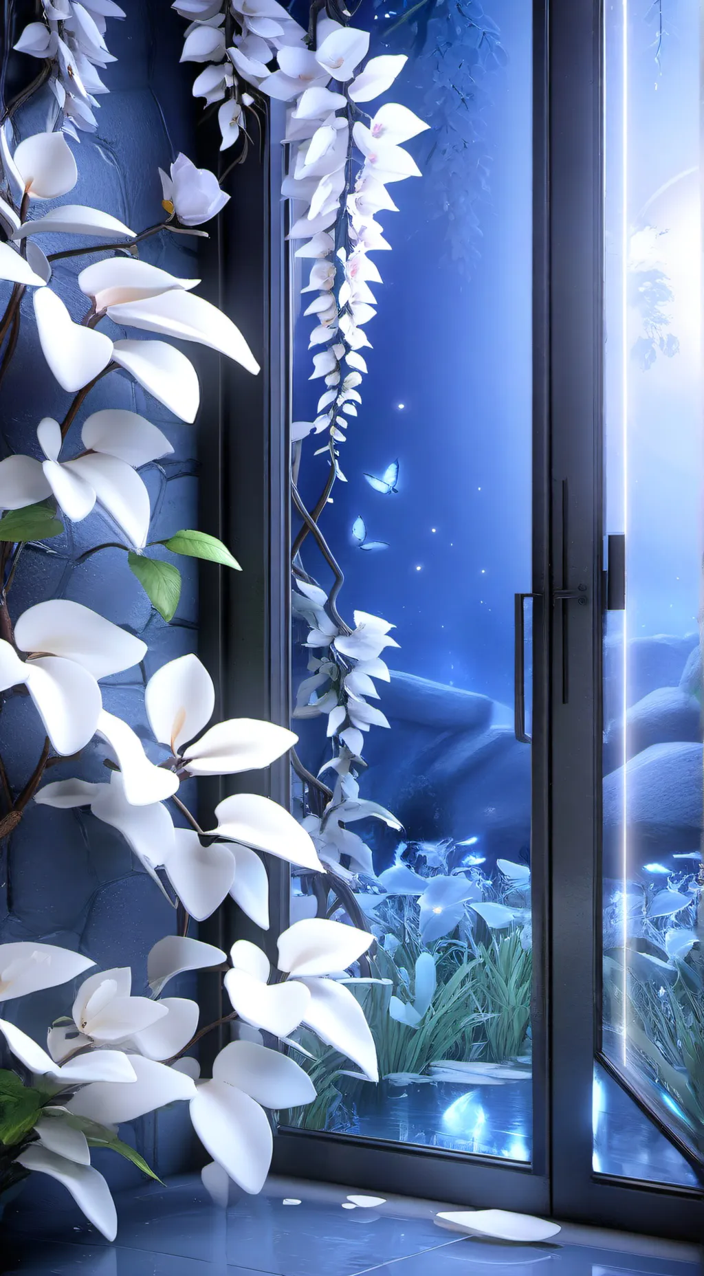 ai character: DW vines infection background