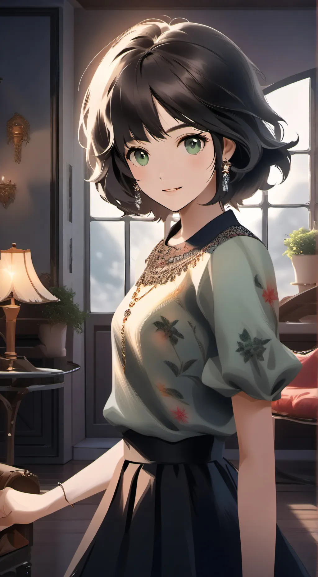 ai character: Jecine background