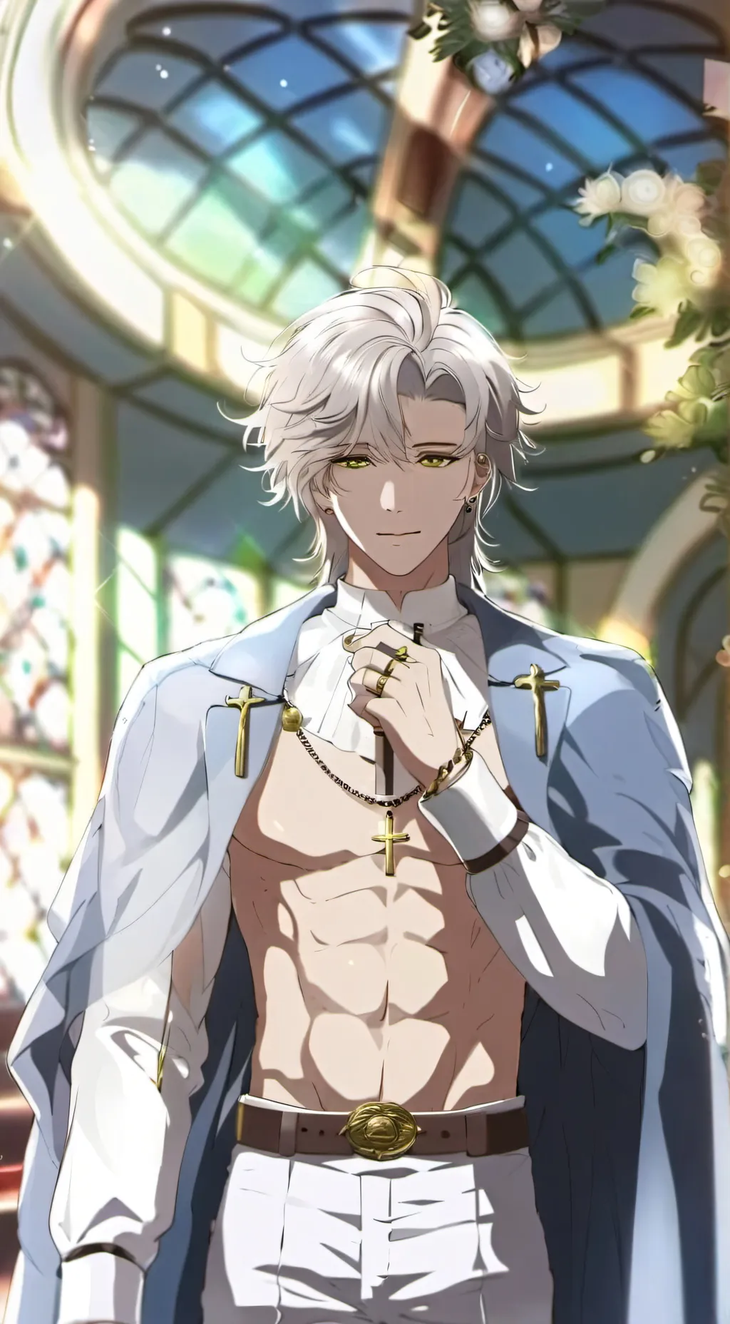 ai character: Michael  background