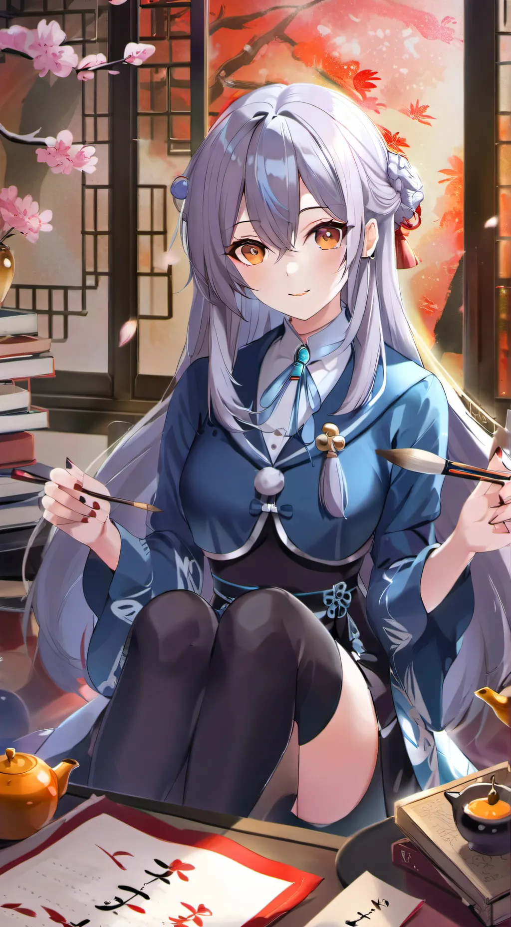 ai character: Miyuki background