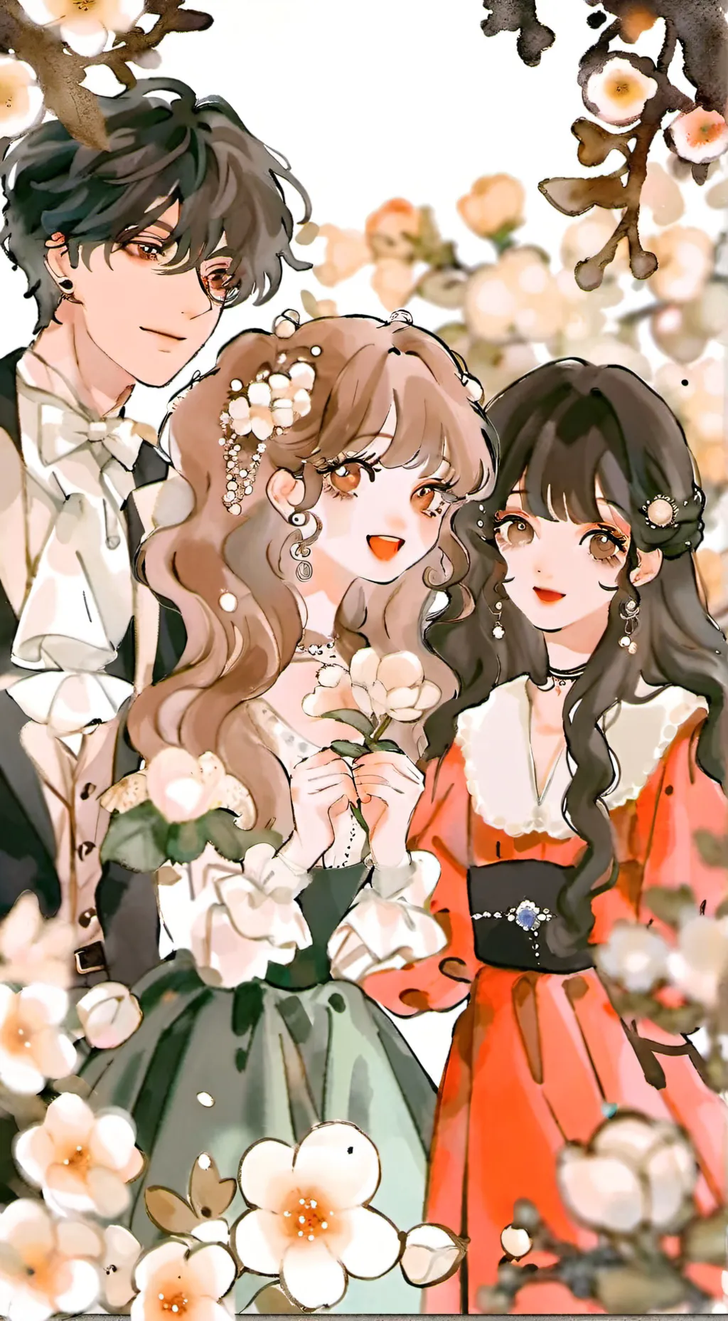 ai character: Stuck in themiddle background