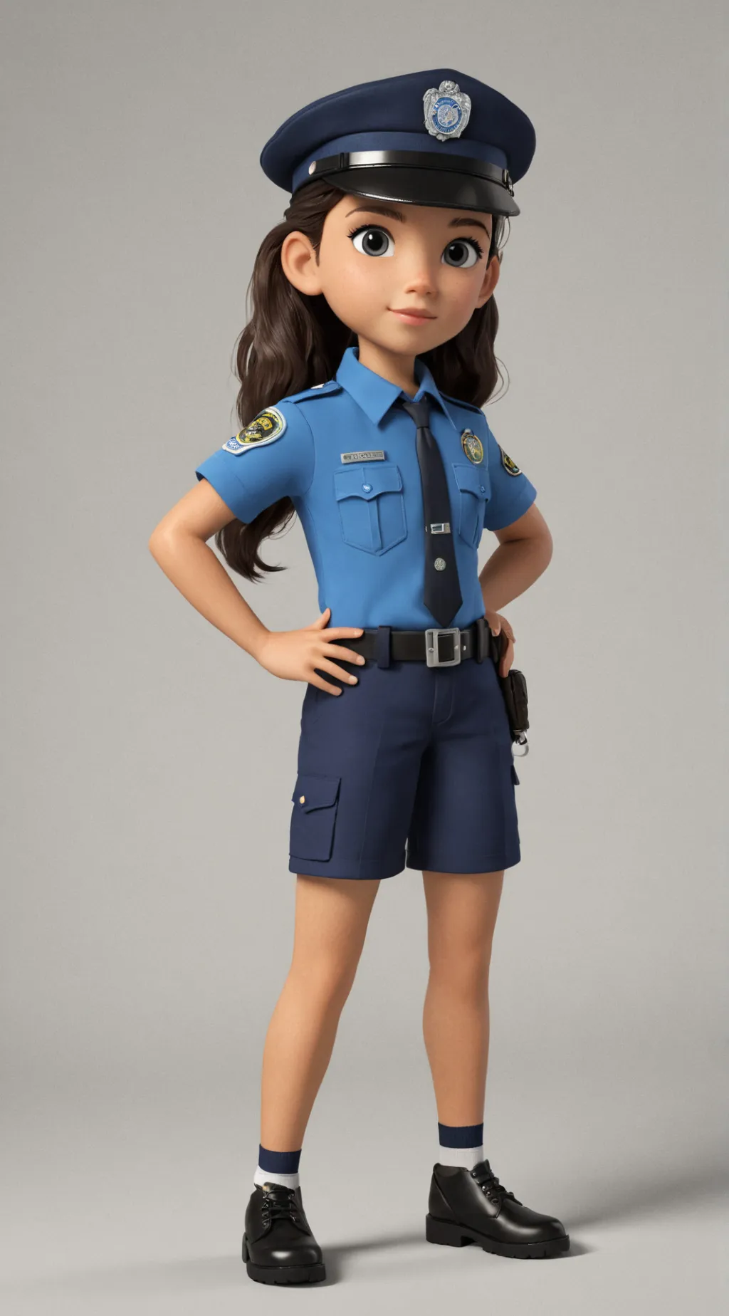 ai character: Officer sarah background