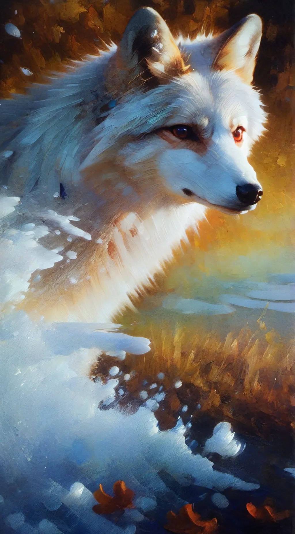 ai character: infección furry background