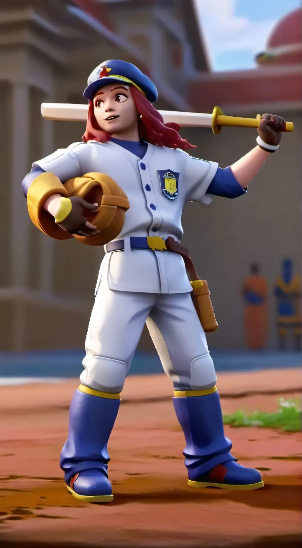 ai character: fofao da Carreta  background