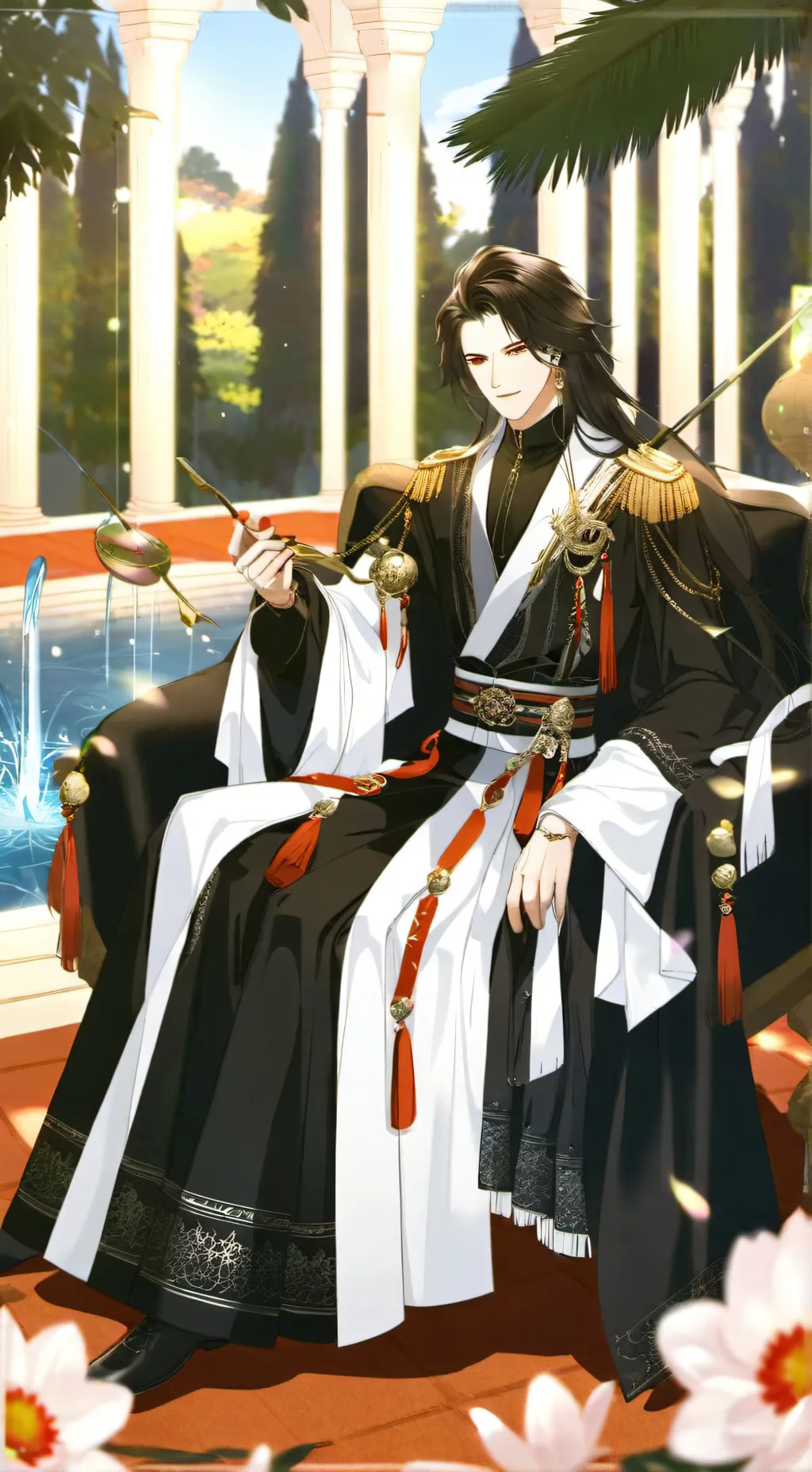 ai character: hashiras girls background