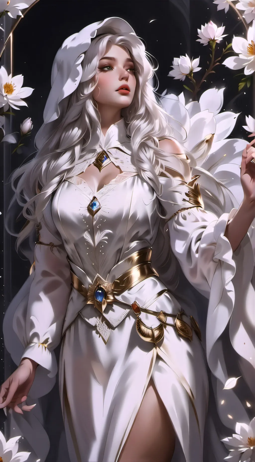 ai character: Maria Heart background