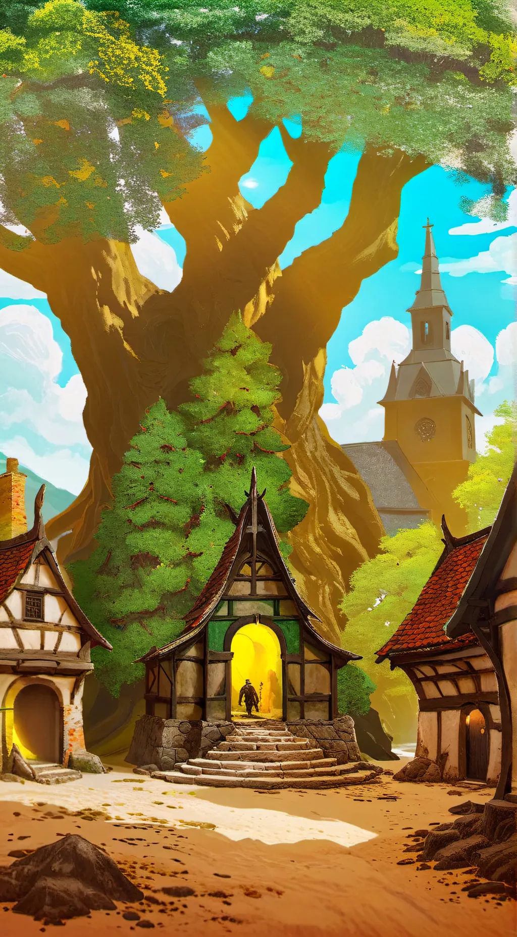 ai character: Battle Of Creek background