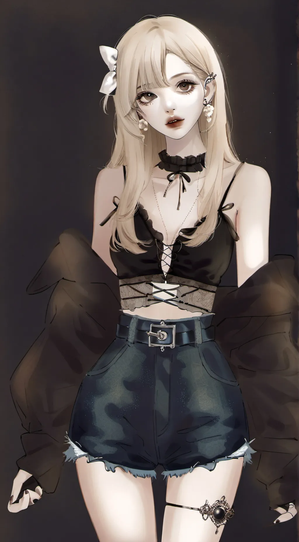 ai character: Alexis  background