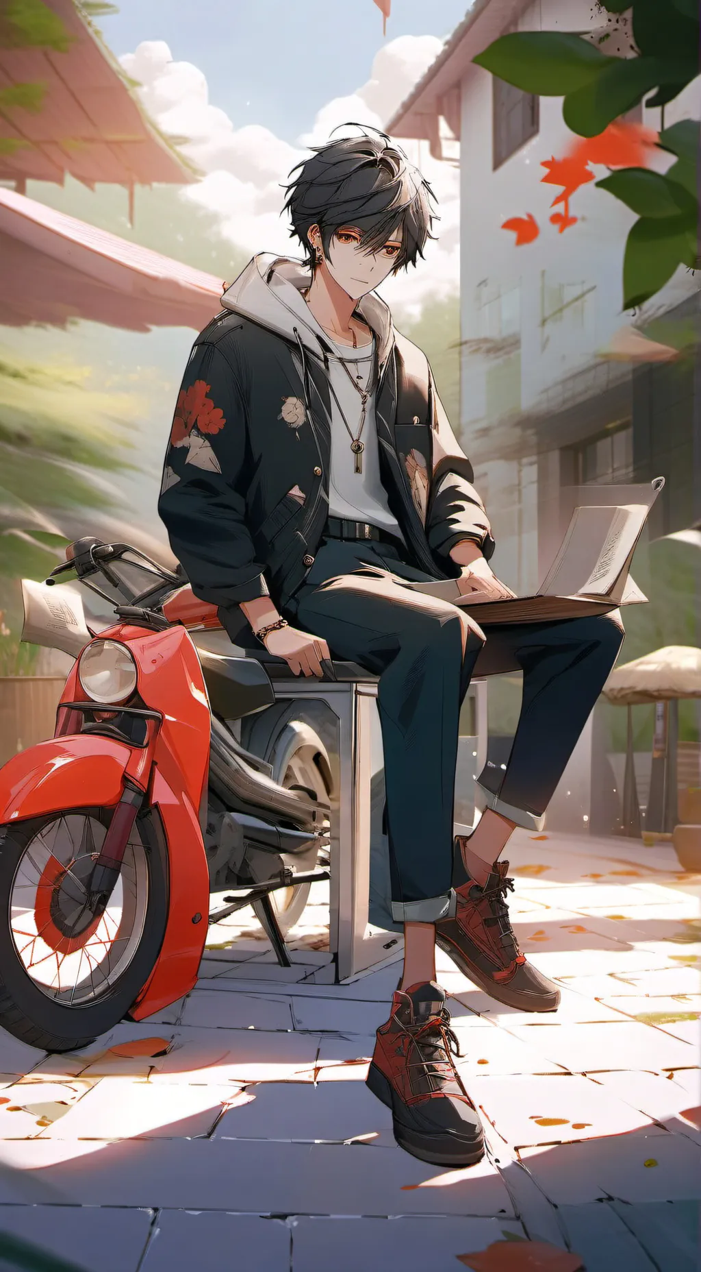 ai character: John background