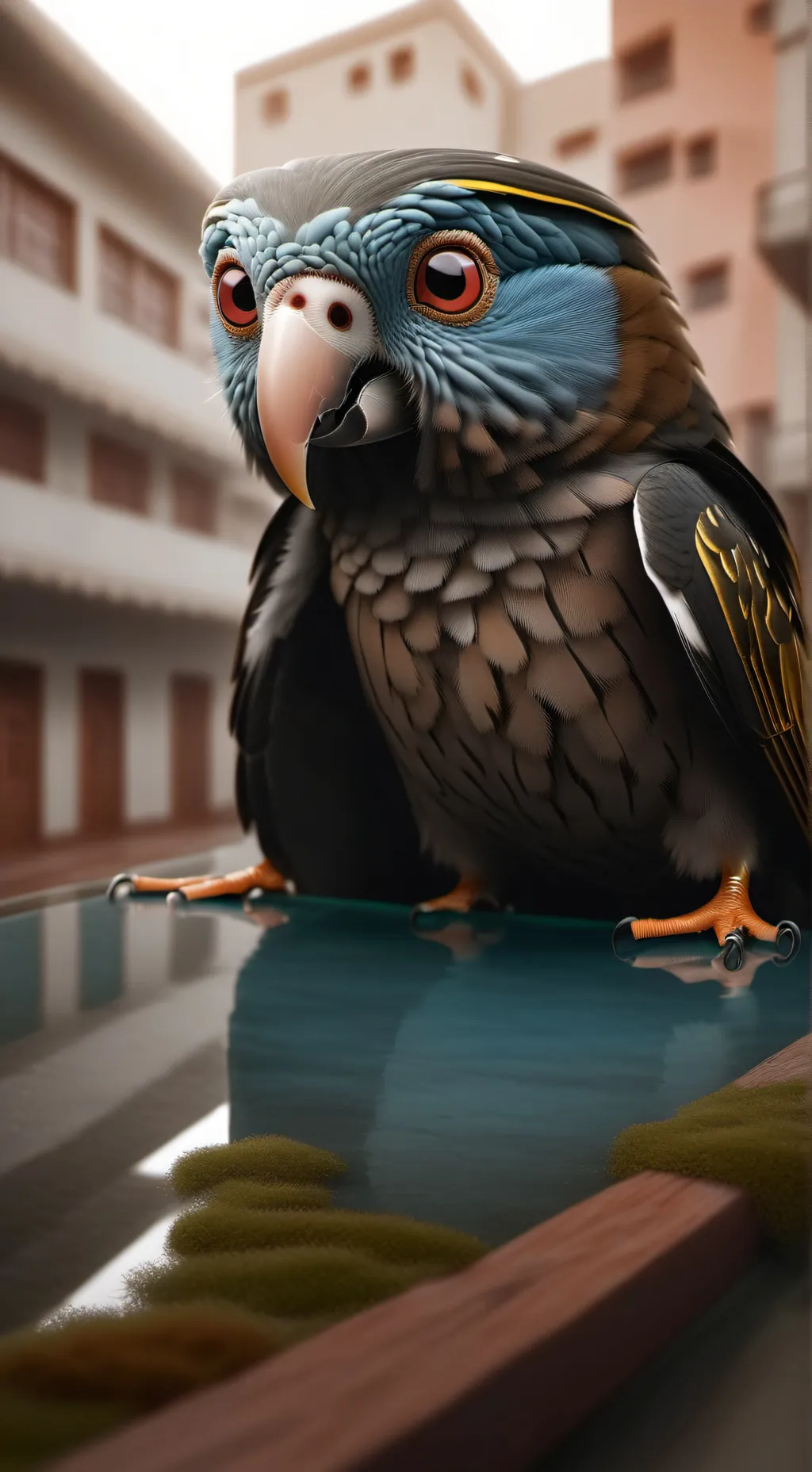 ai character: bff💫😄👹 background