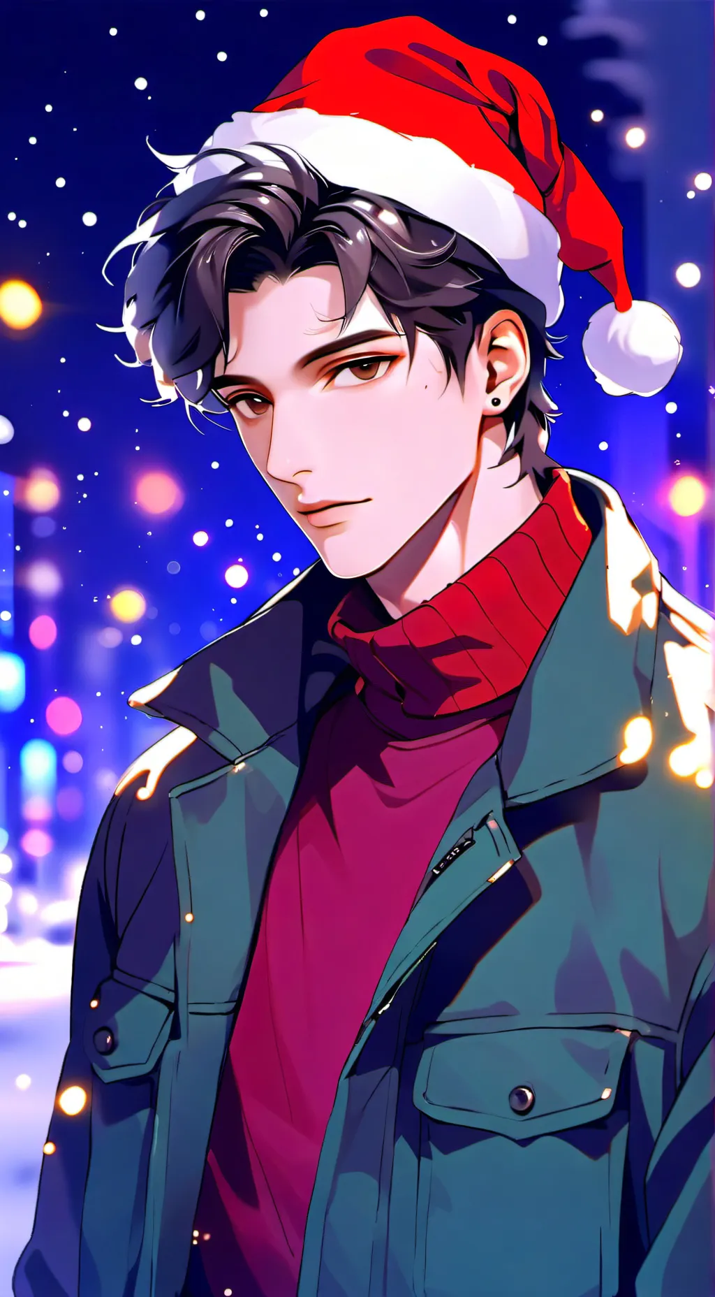 ai character: Adam (Xmas Ver) background
