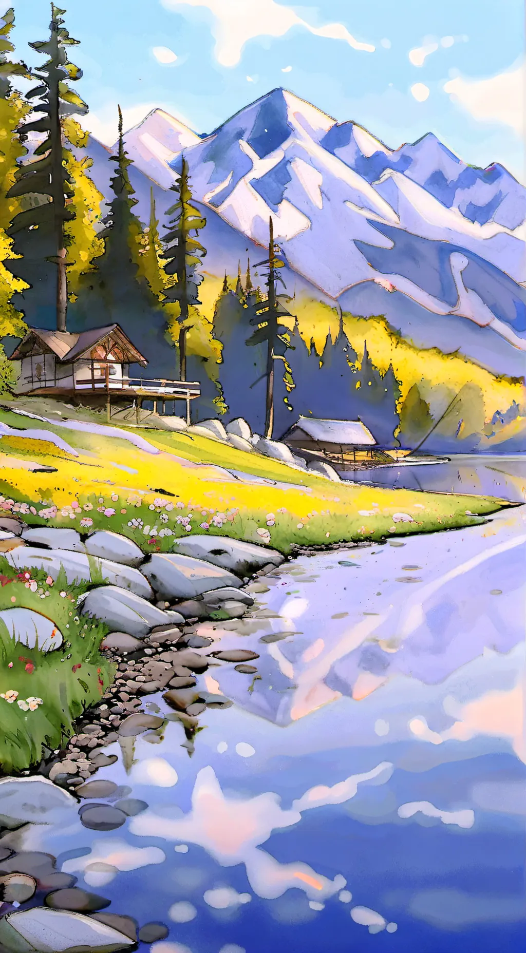 ai character: open world background