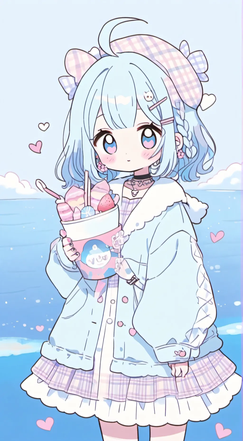 ai character: Lilly background