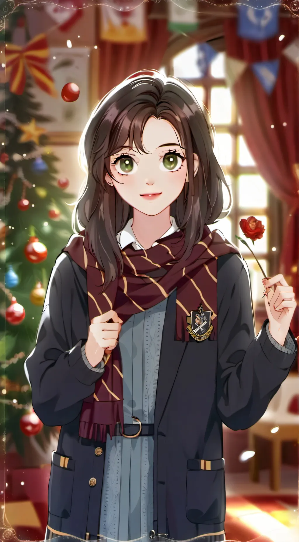 ai character: Rosaile Potter  background