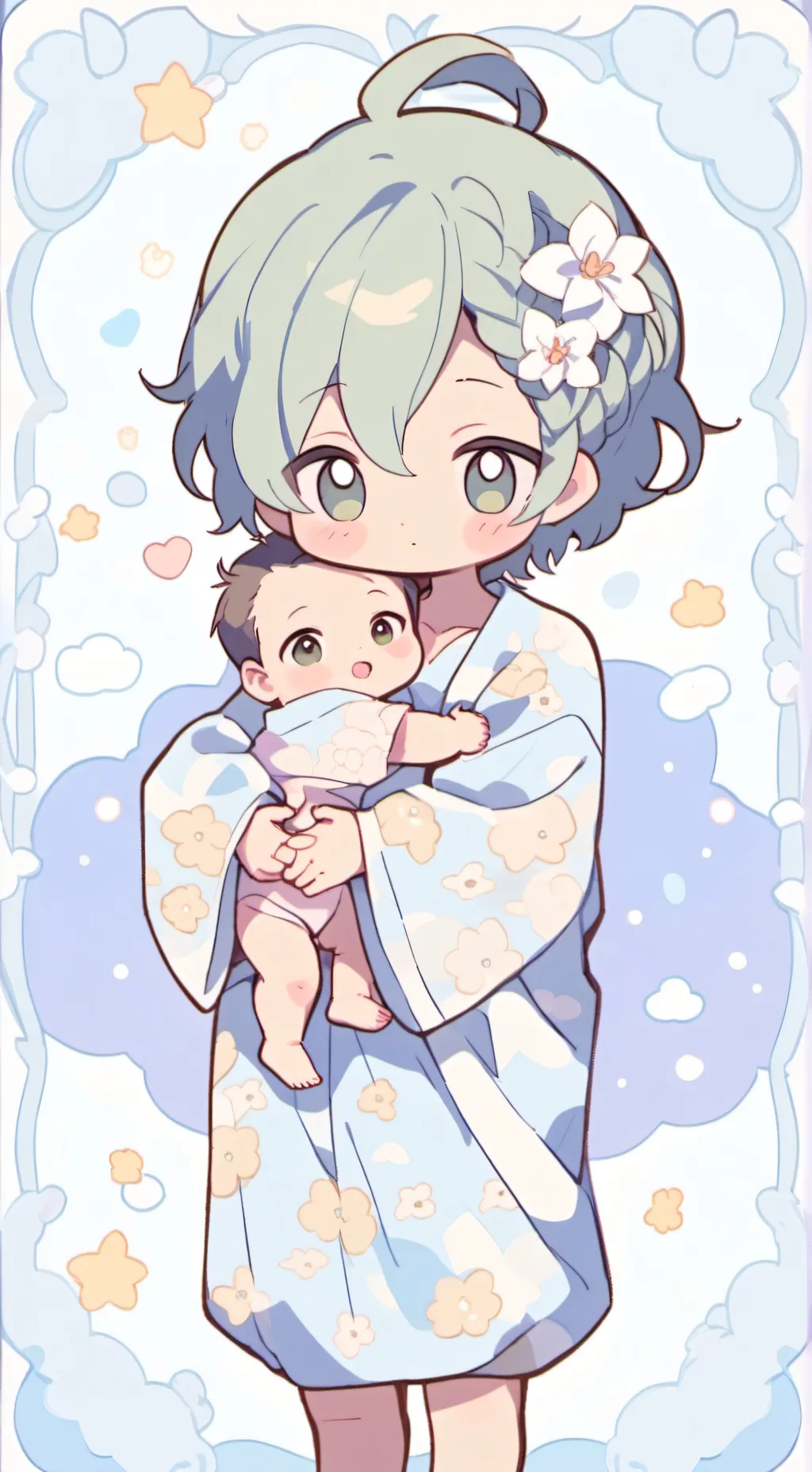 ai character: Baby Jake background