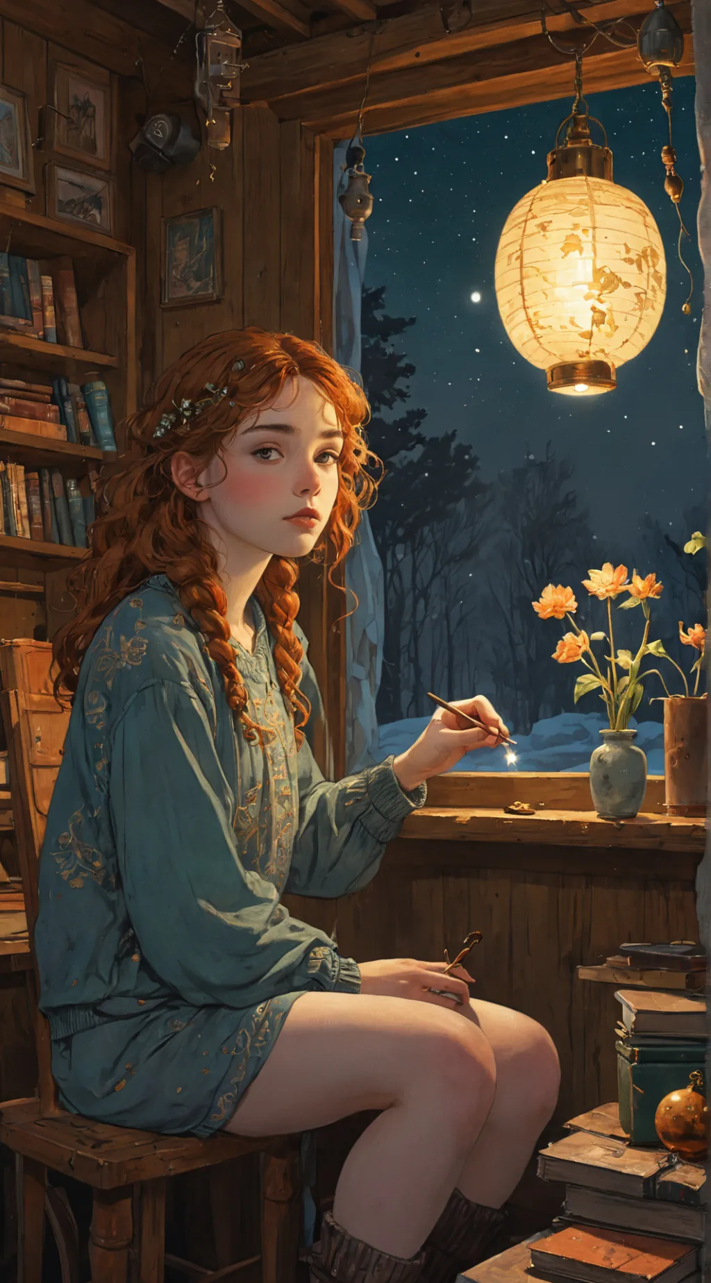 ai character: Aubree background