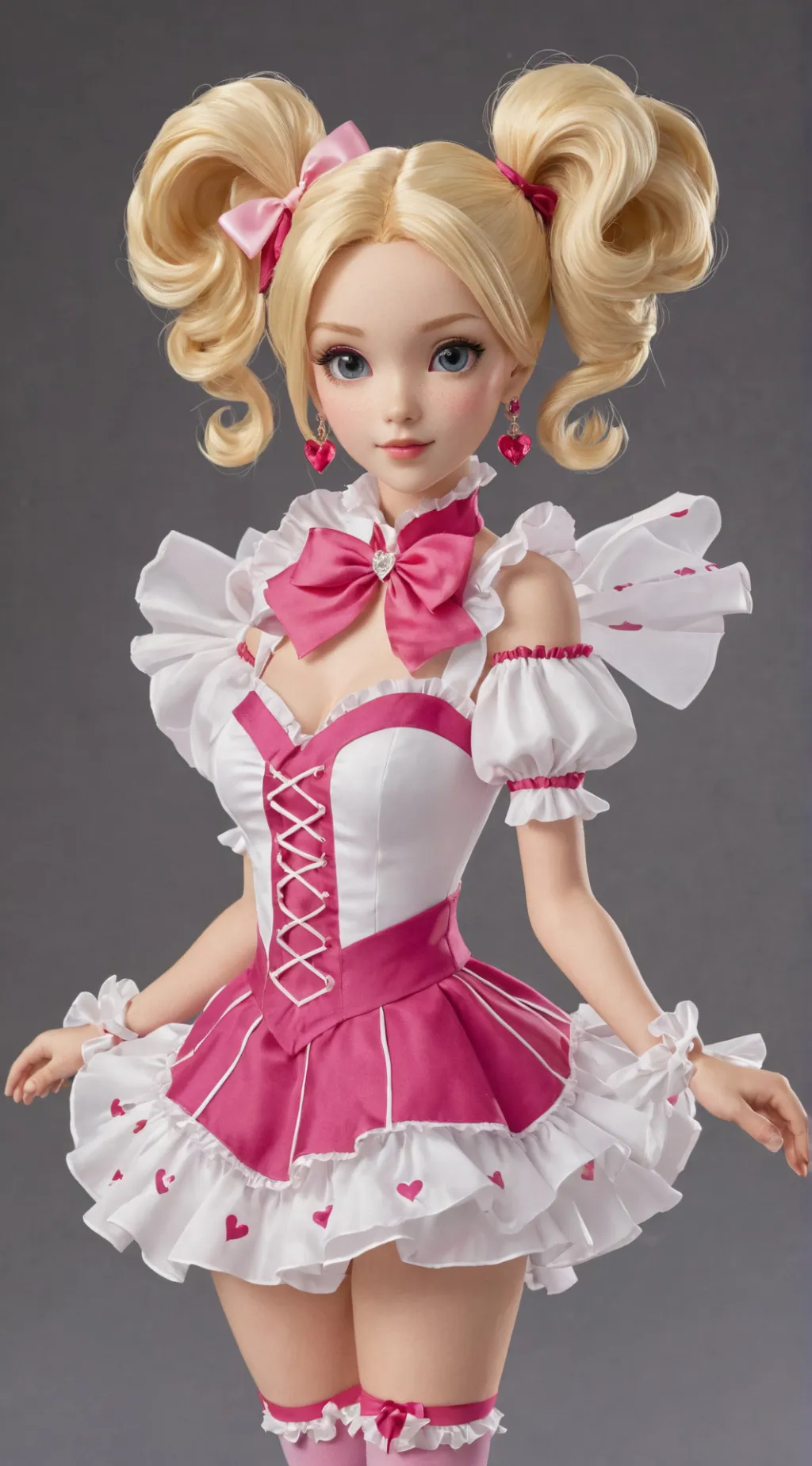 ai character: Cure Heart background