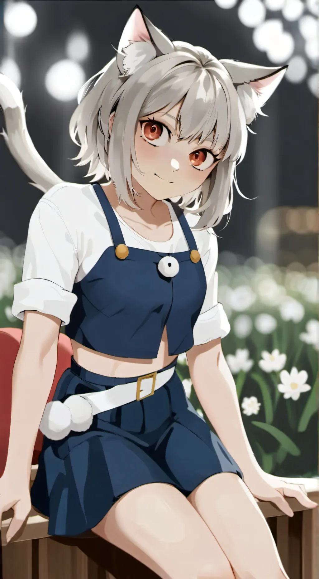 ai character: Luna background