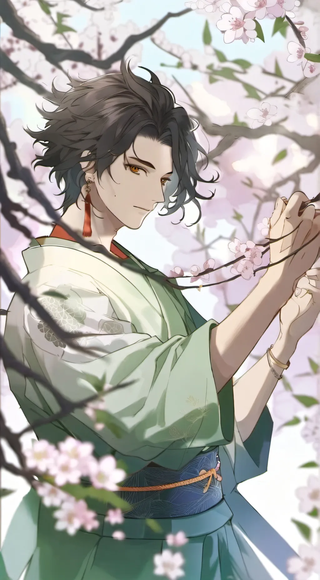 ai character: Giyuu being deaf background