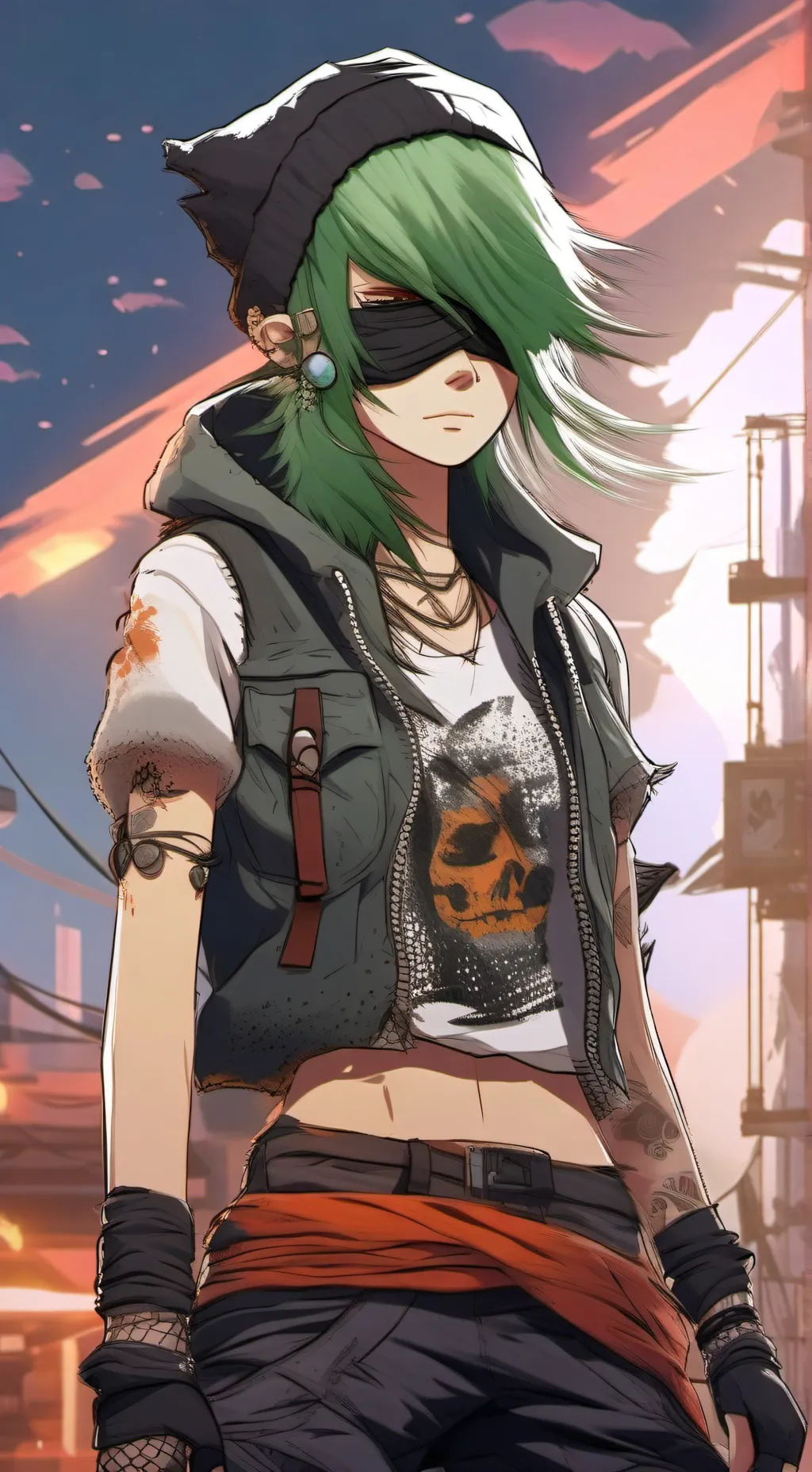 ai character: 🏳️‍🌈leo⚧️ background