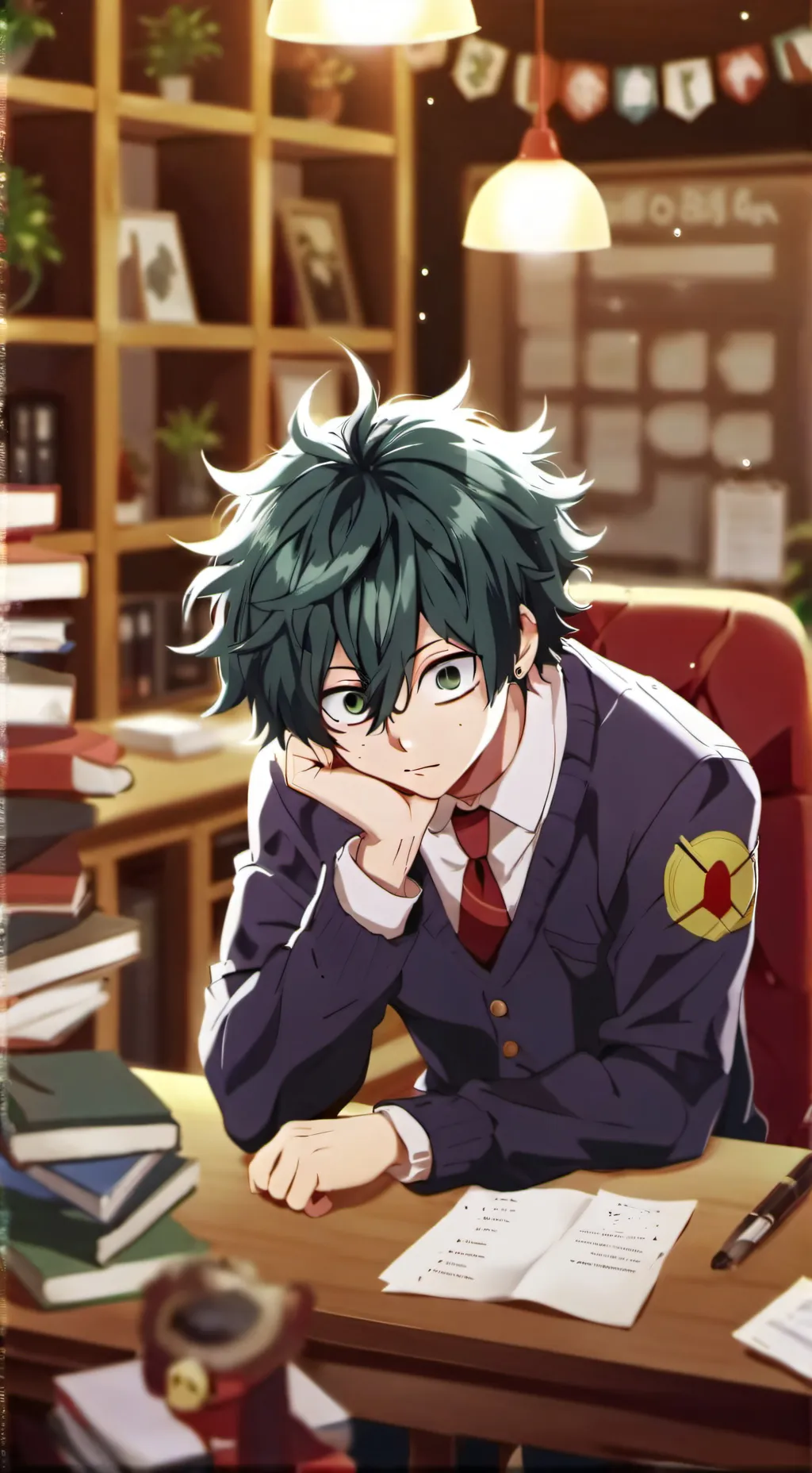 ai character: MHA background