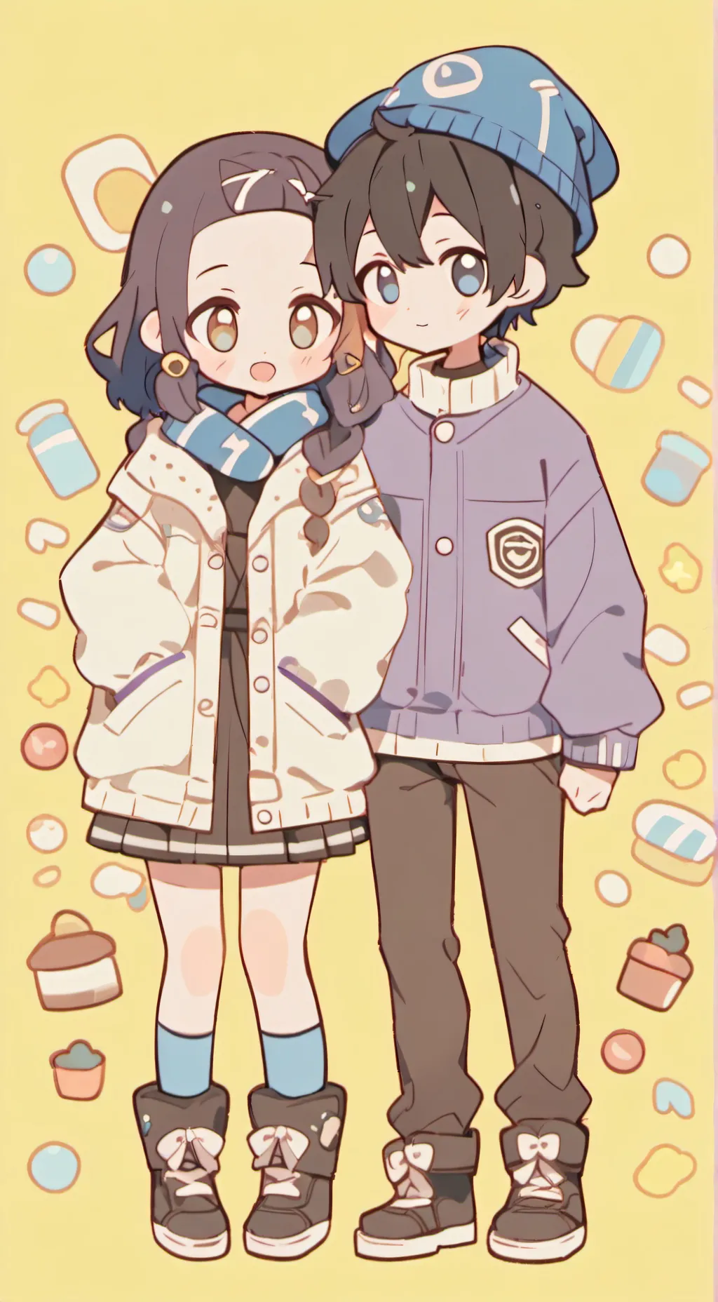 ai character: aphmau hypnotized background