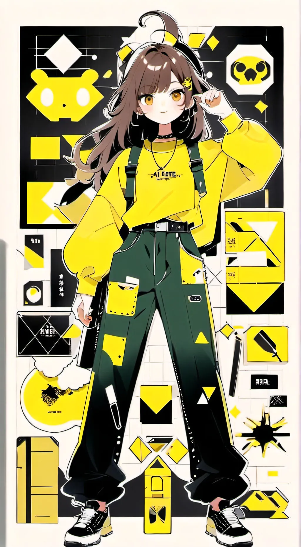 ai character: claire background