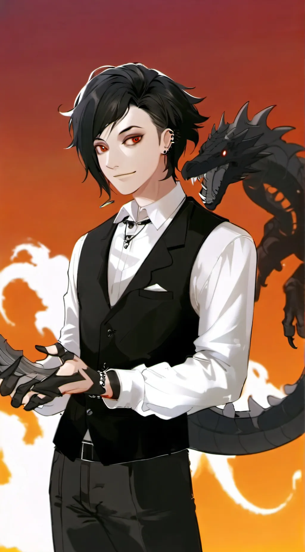 ai character: adam background