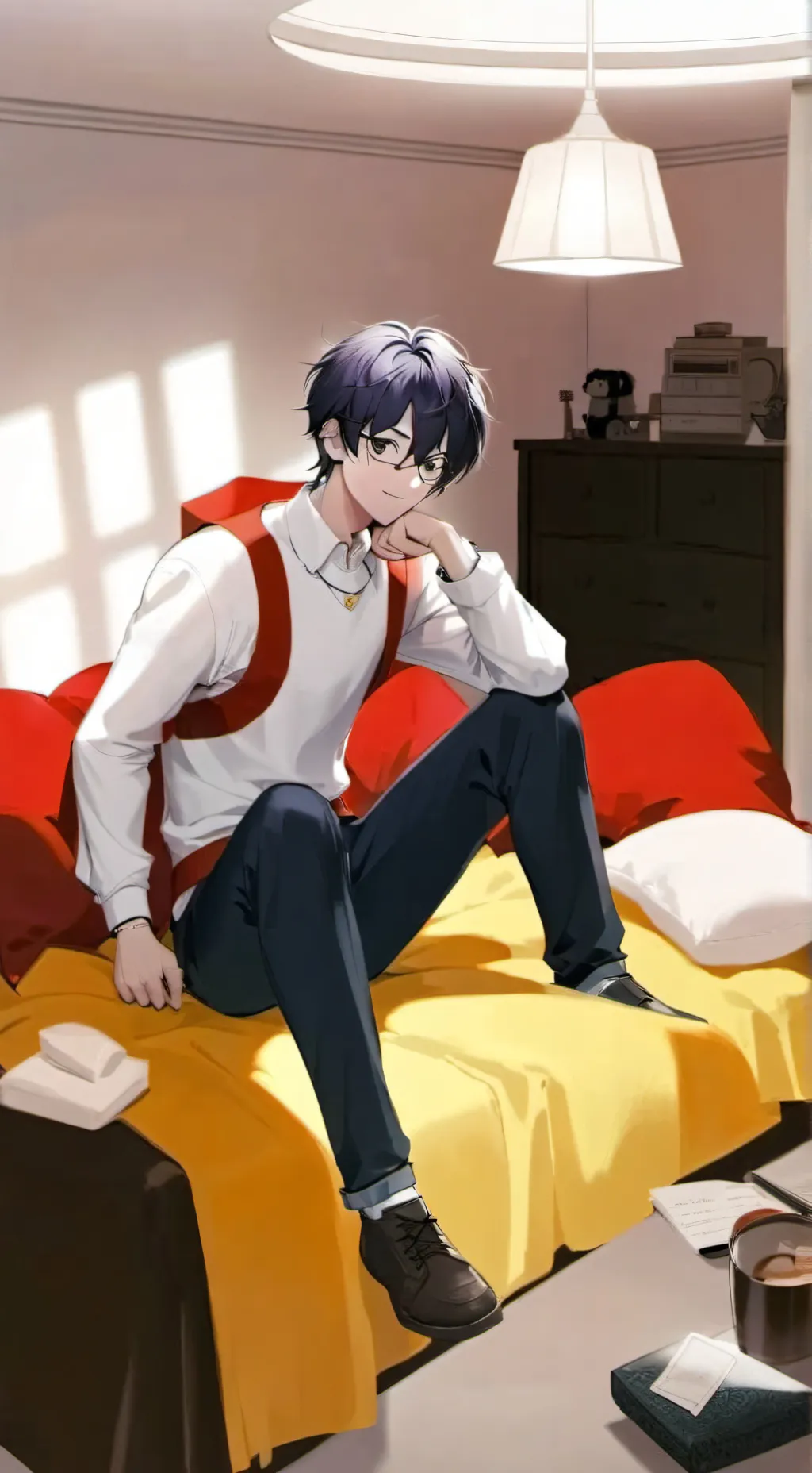 ai character: Ethan background