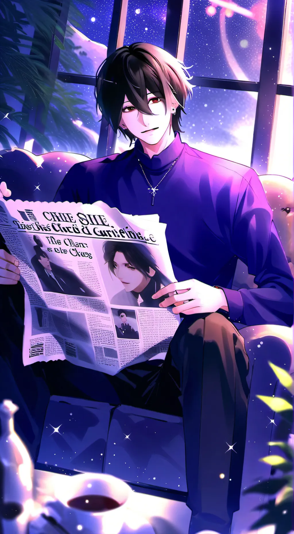 ai character: xander background