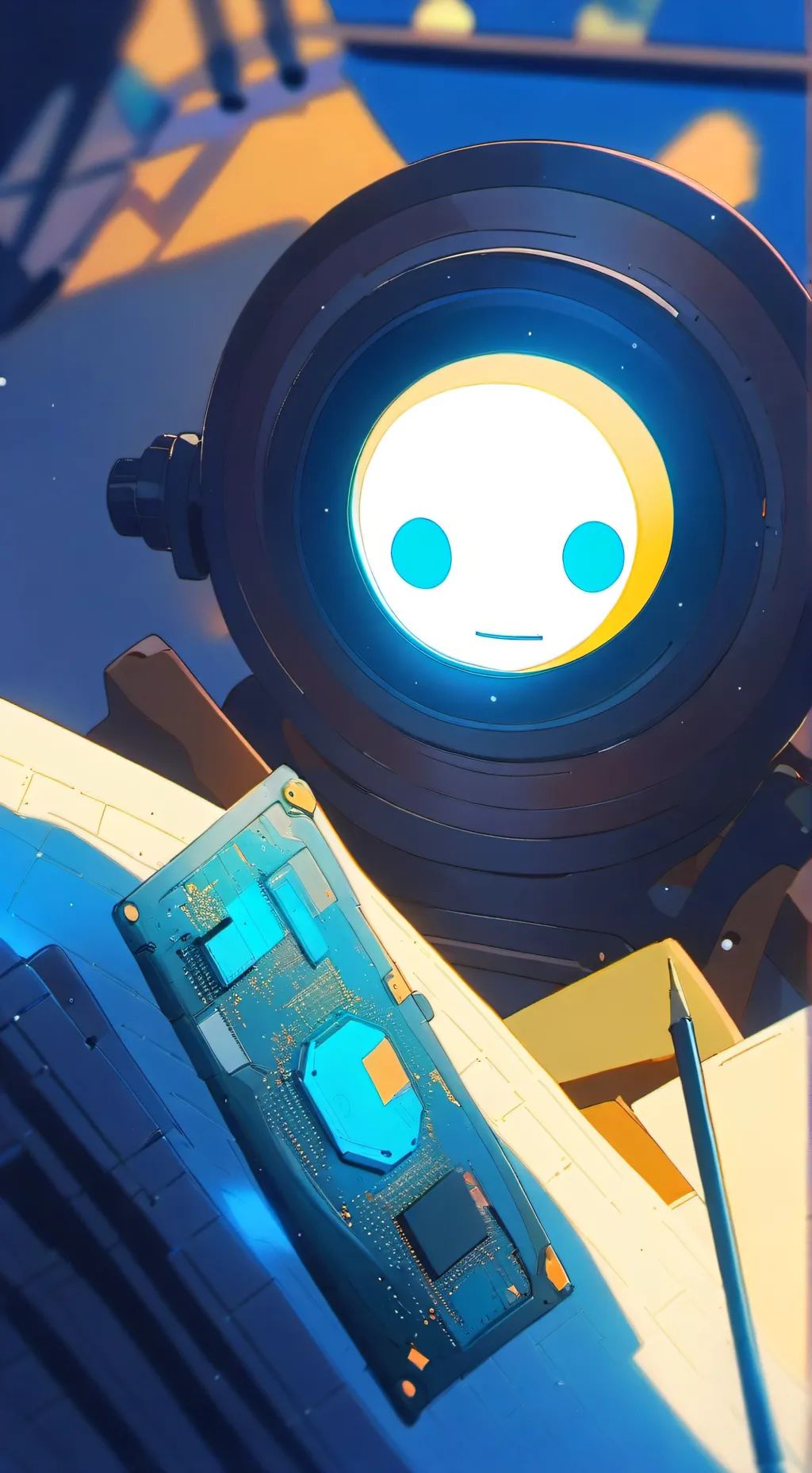 ai character: boo boo Judy boo background