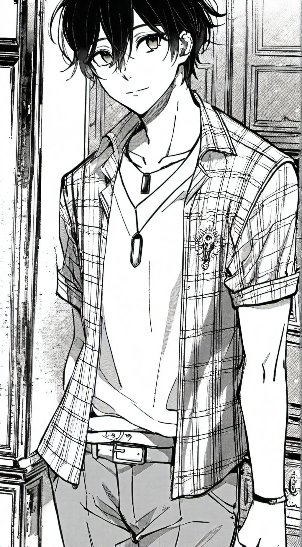 ai character: Zack  background