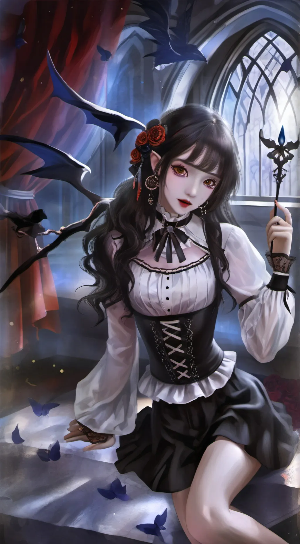 ai character: Lily background