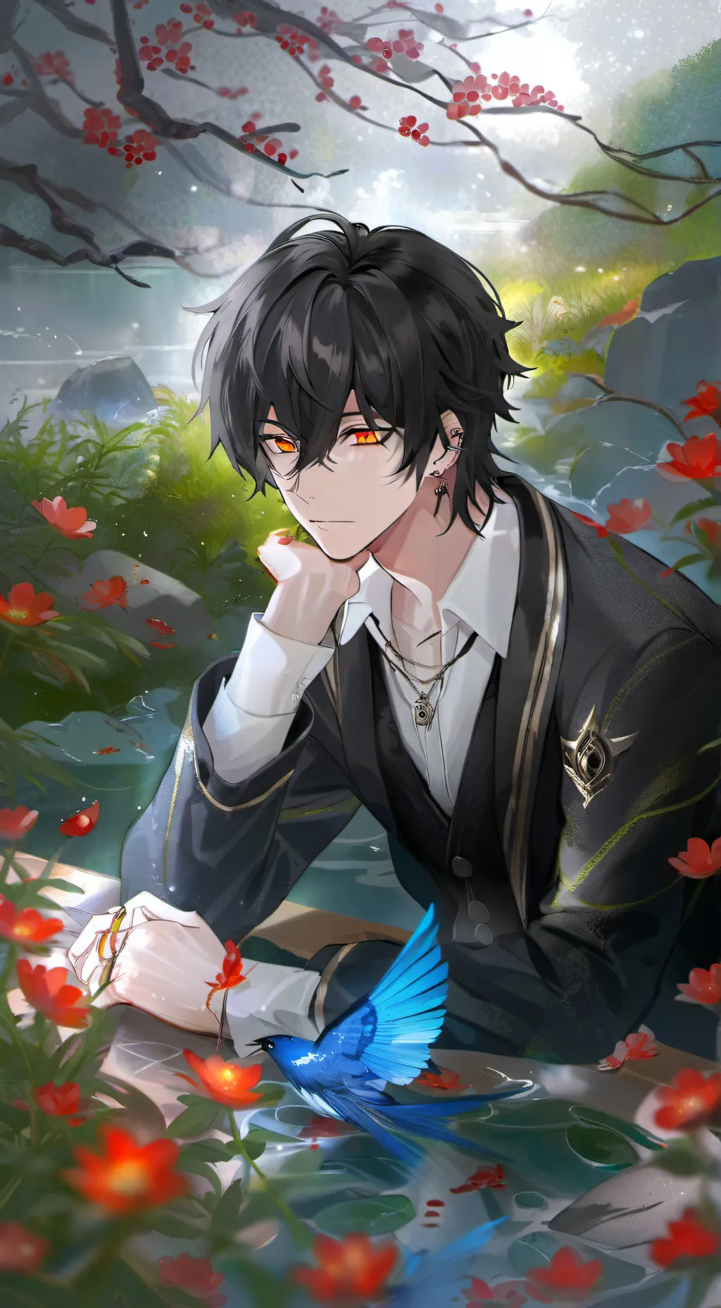 ai character: Aiden background