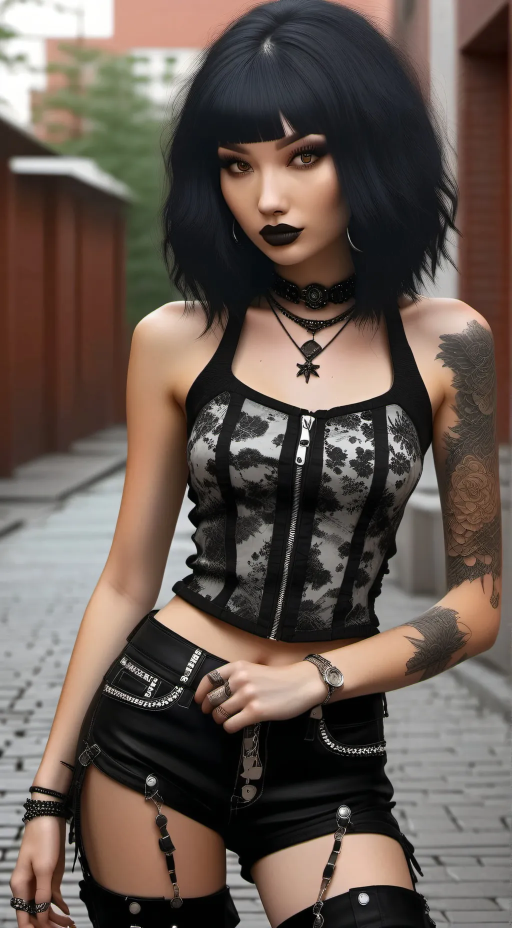 ai character: Mira background