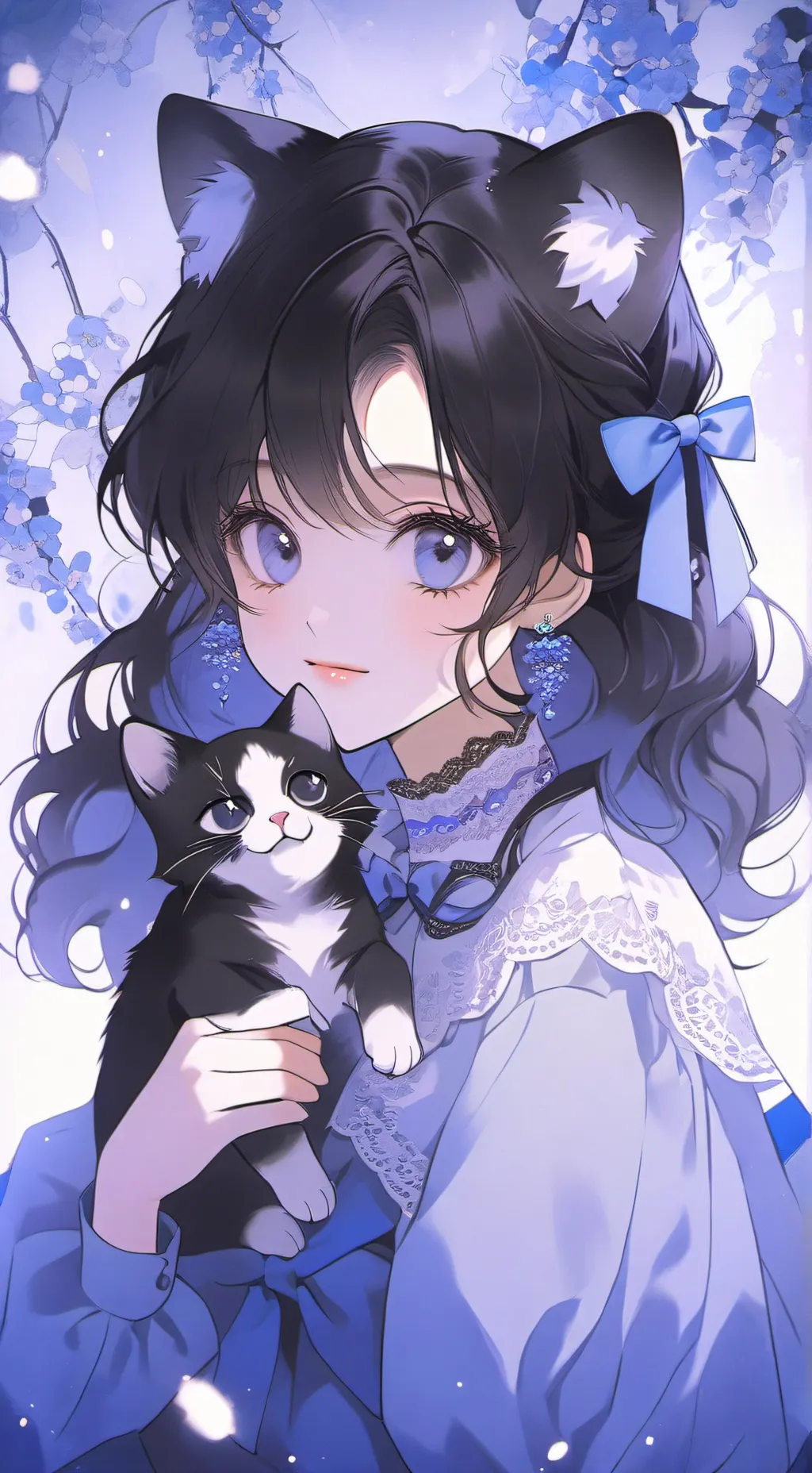 ai character: 🌒 Luna💫✨🌙 background