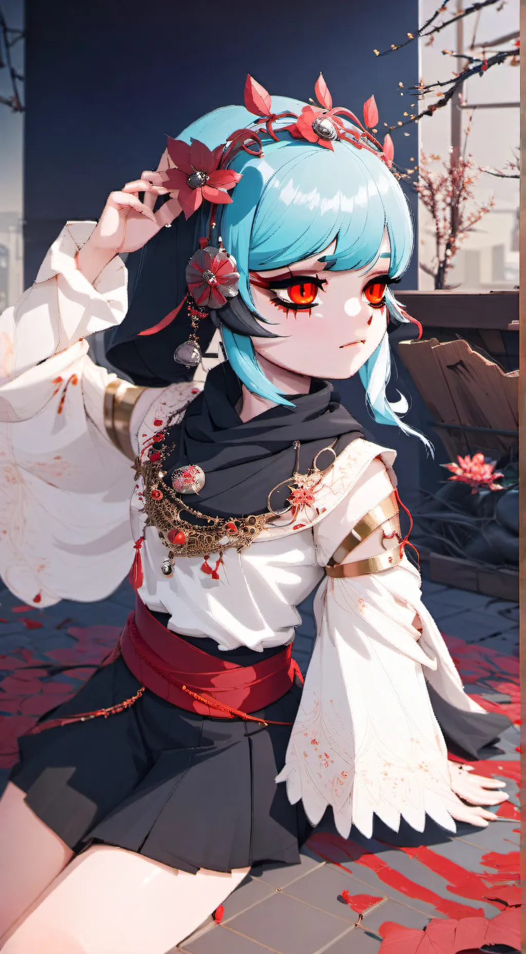 ai character: press Moon, prince background