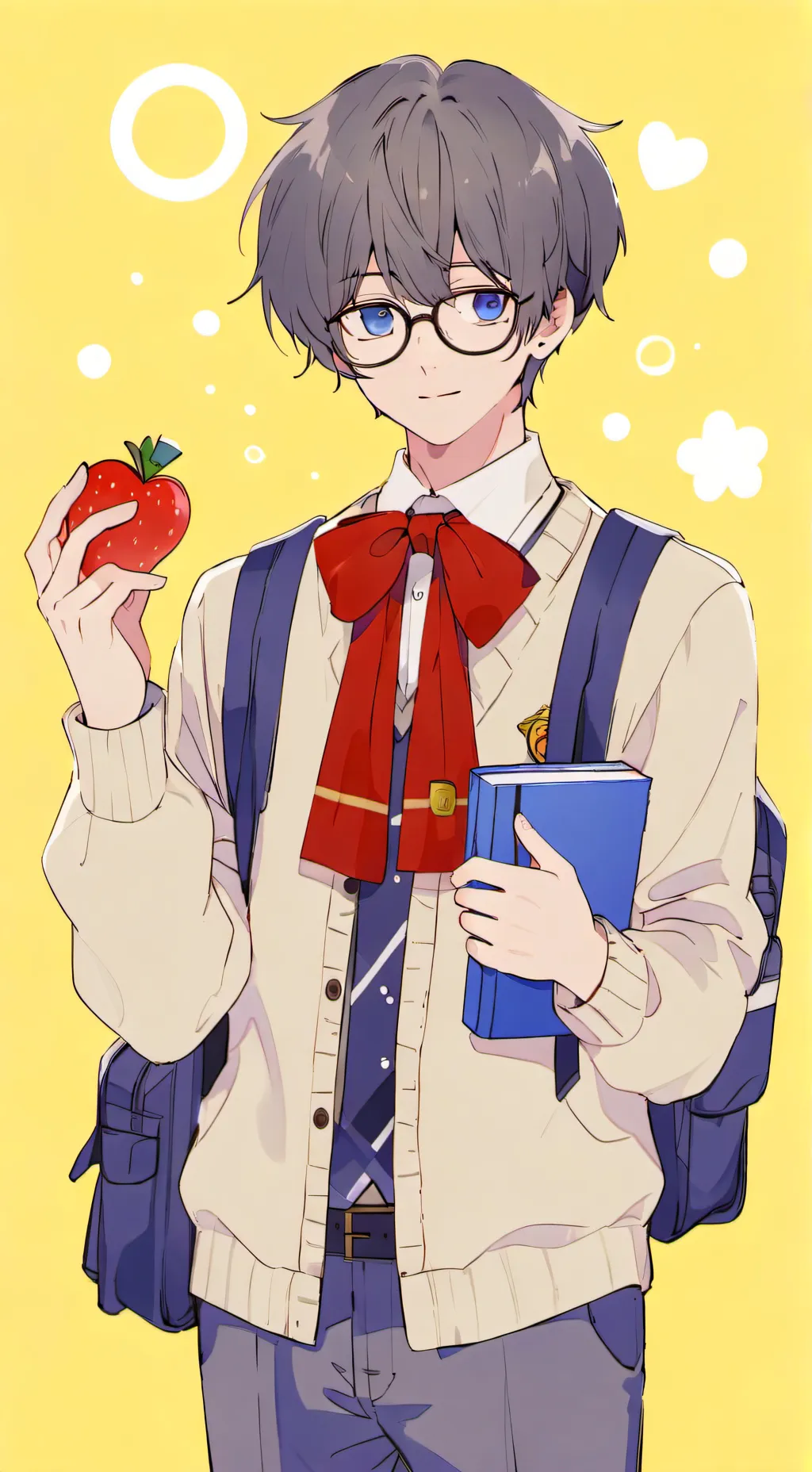 ai character: Nerd background