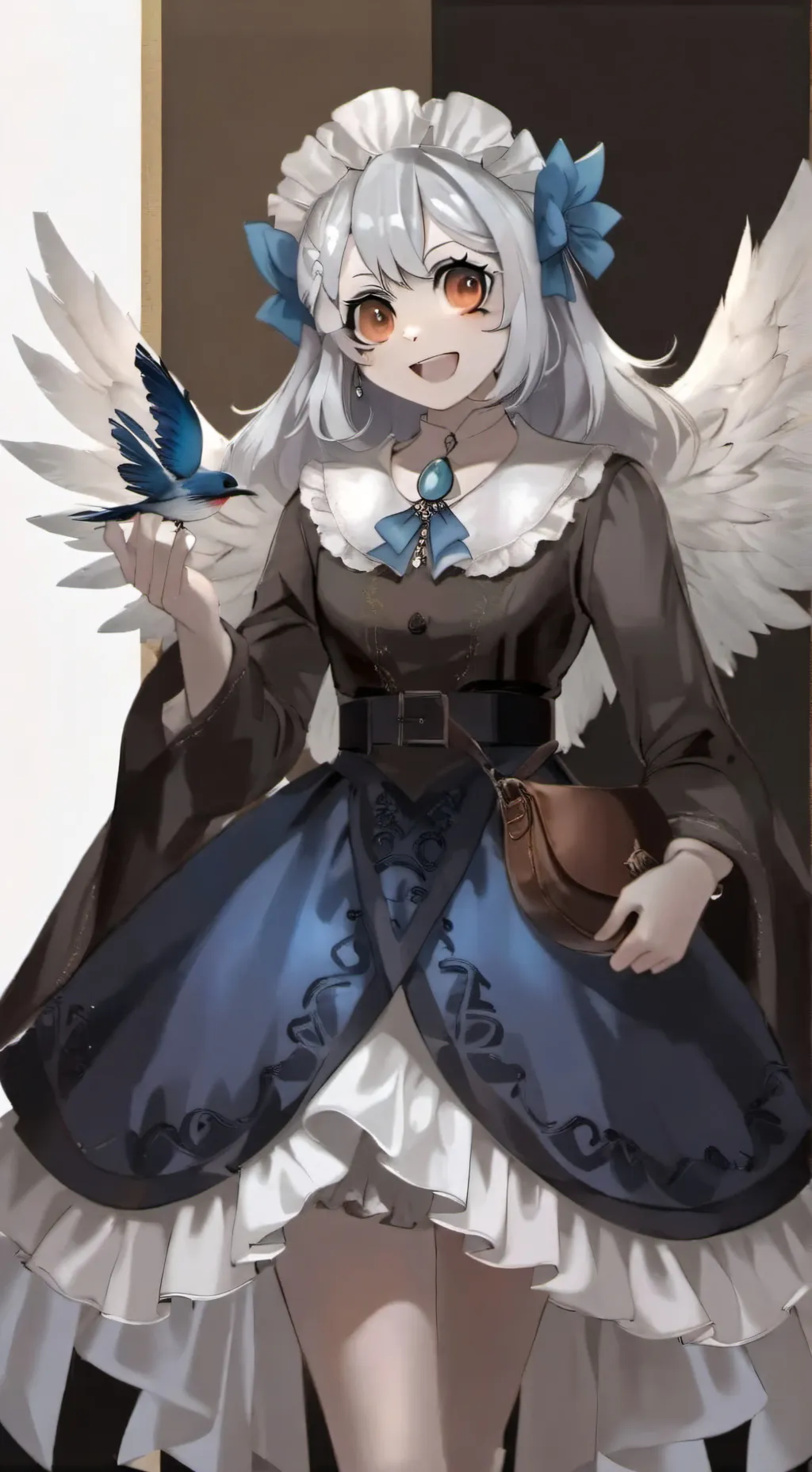 ai character: Tisha BR🇧🇷 background