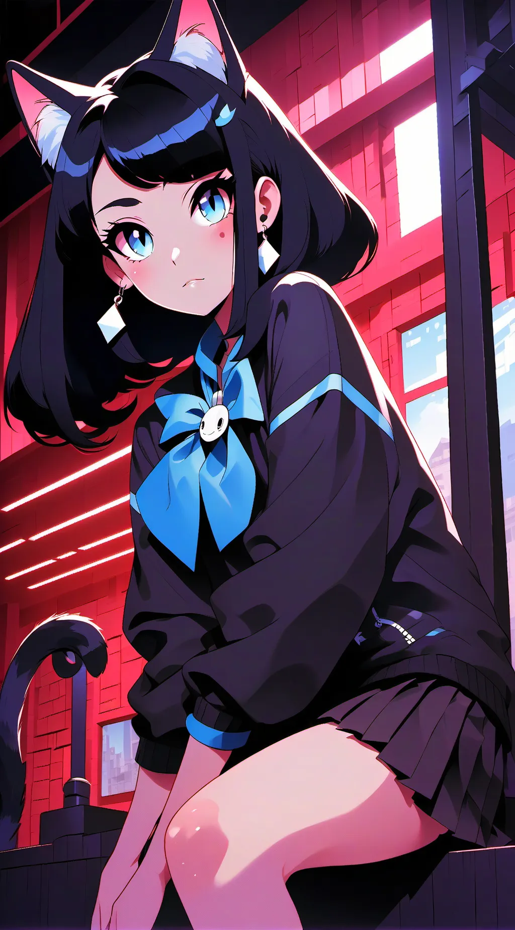 ai character: Aila  background