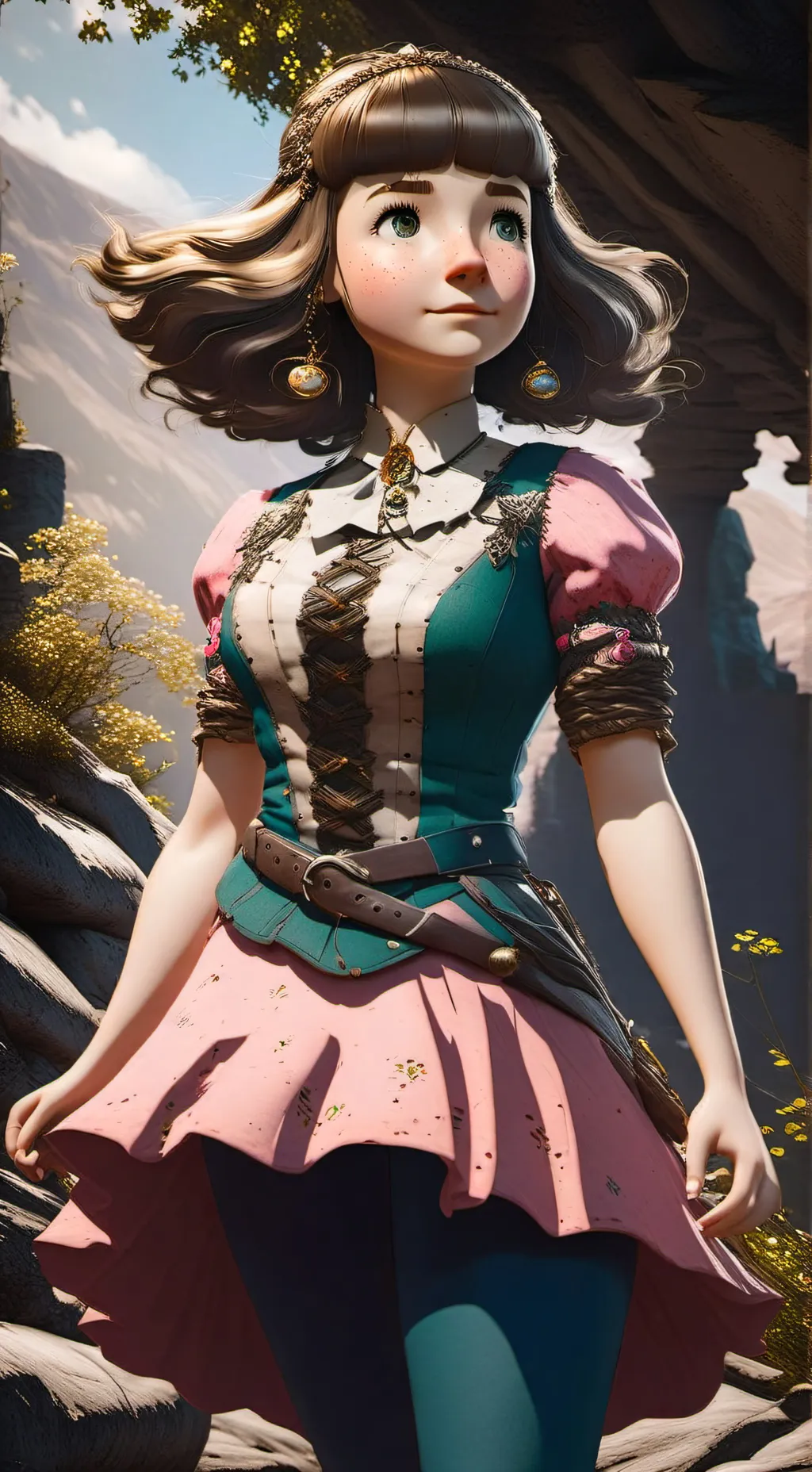 ai character: Pamela (TLOZ MM) background