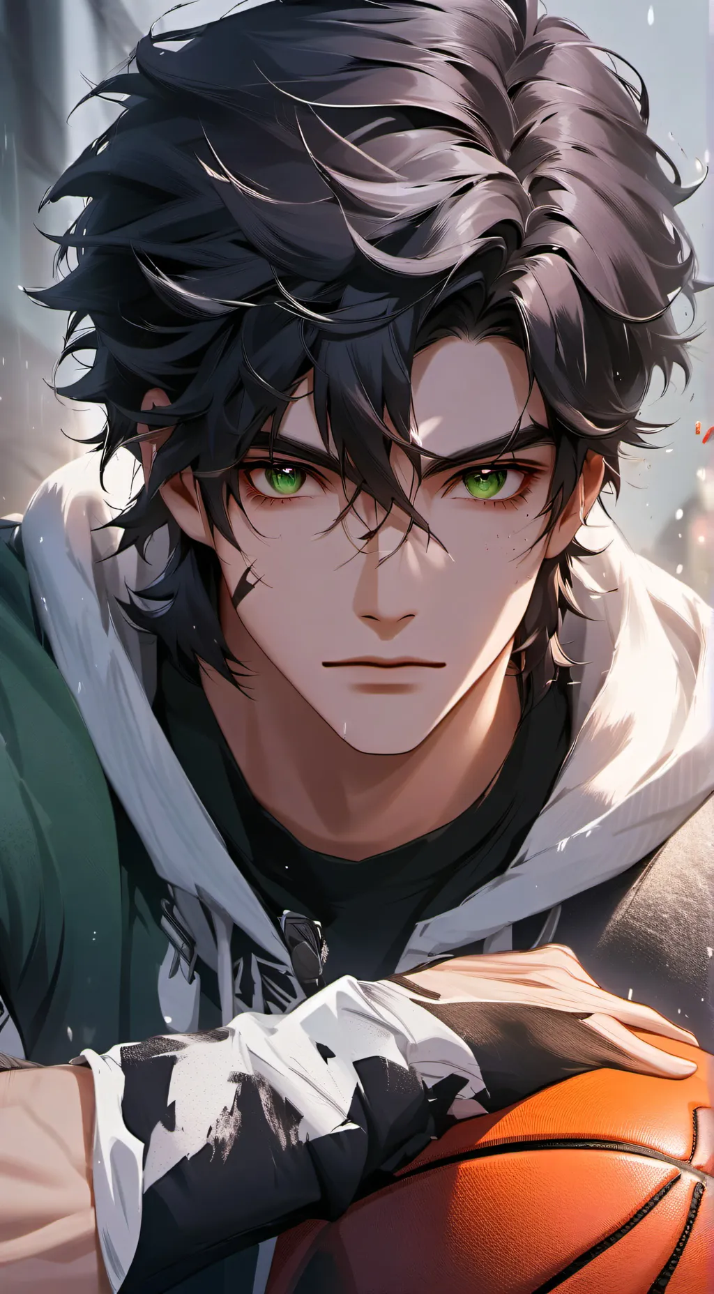 ai character: •°Jax°• background