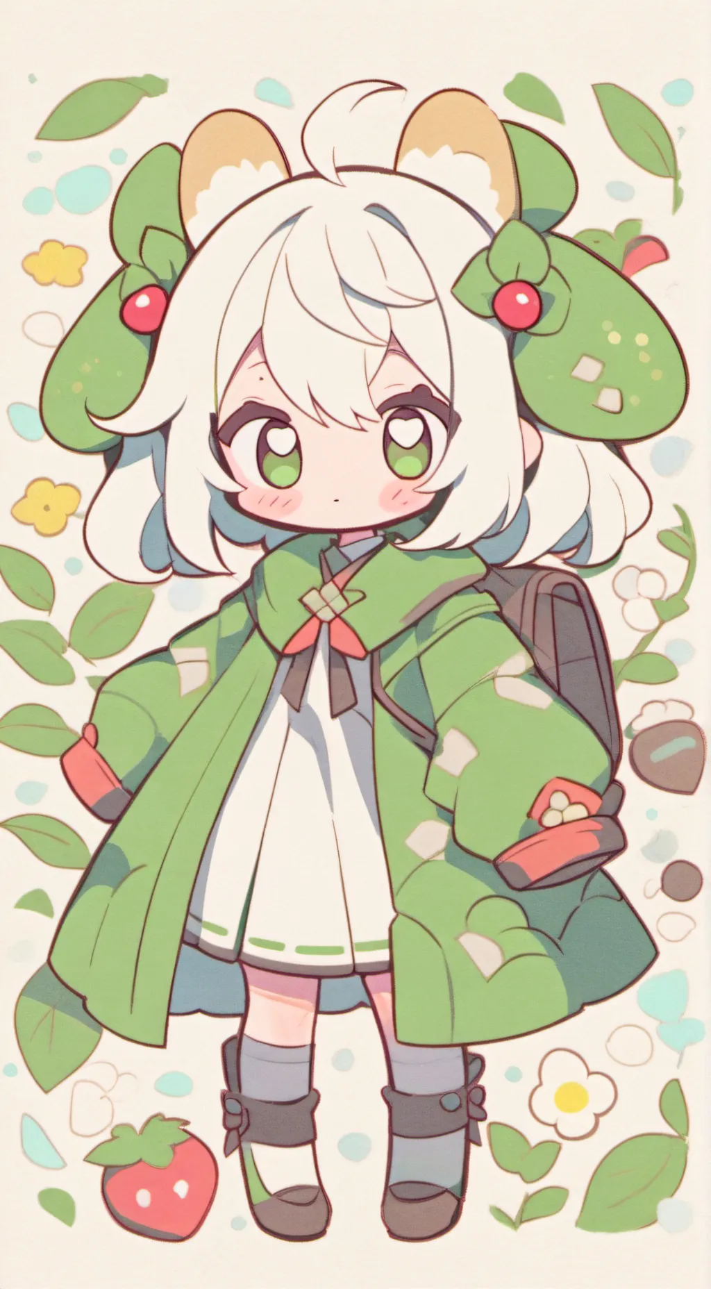 ai character: Txt background