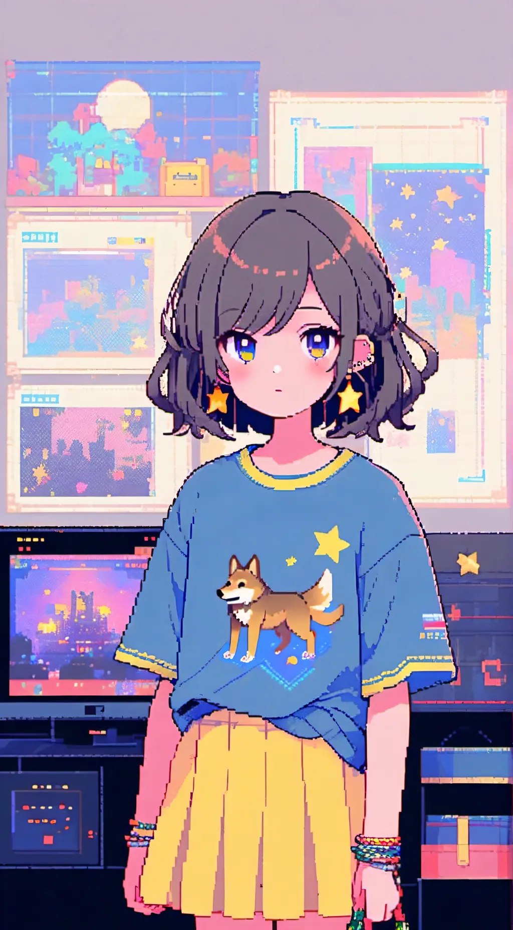 ai character: Lily background