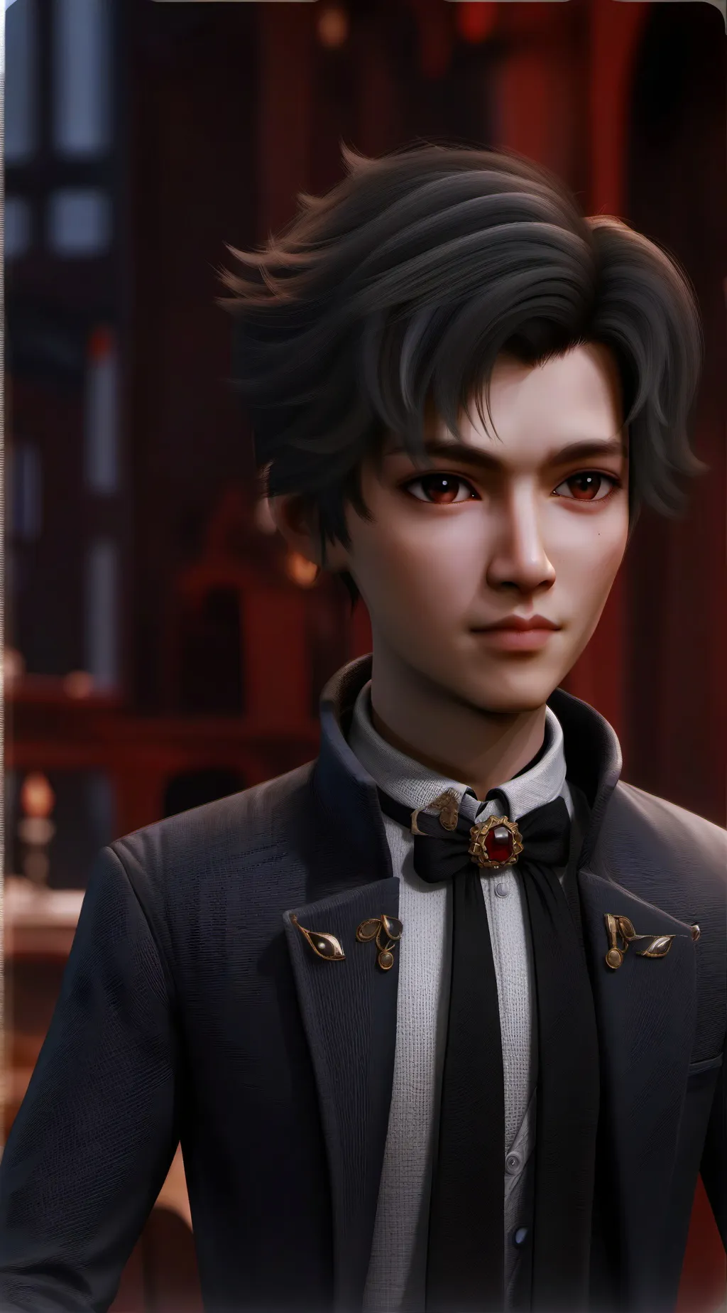 ai character: denki background