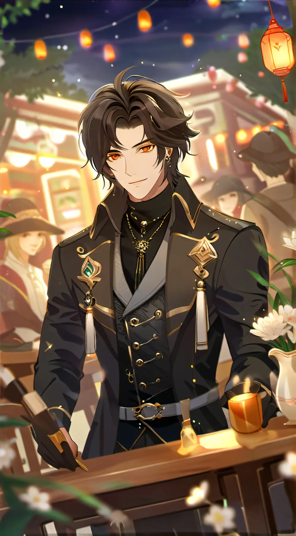 ai character: Dereck★ background