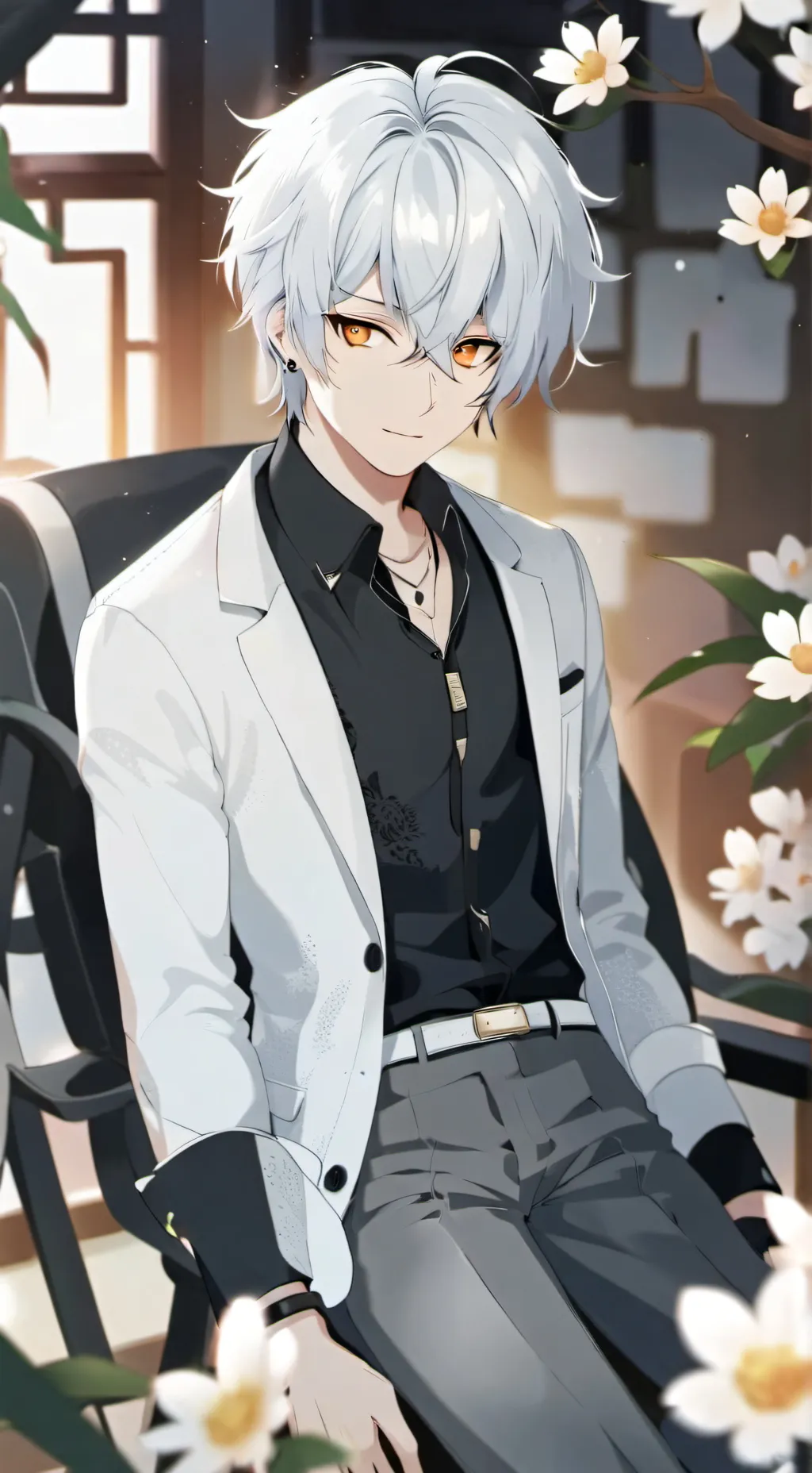 ai character: Lucas. background