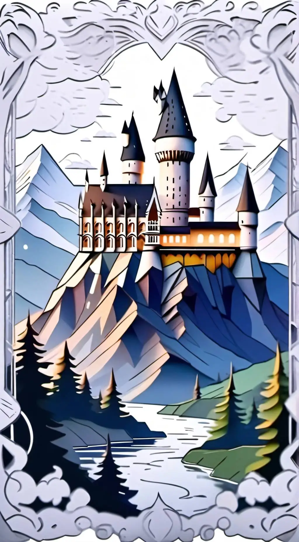 ai character: hogwarts  background