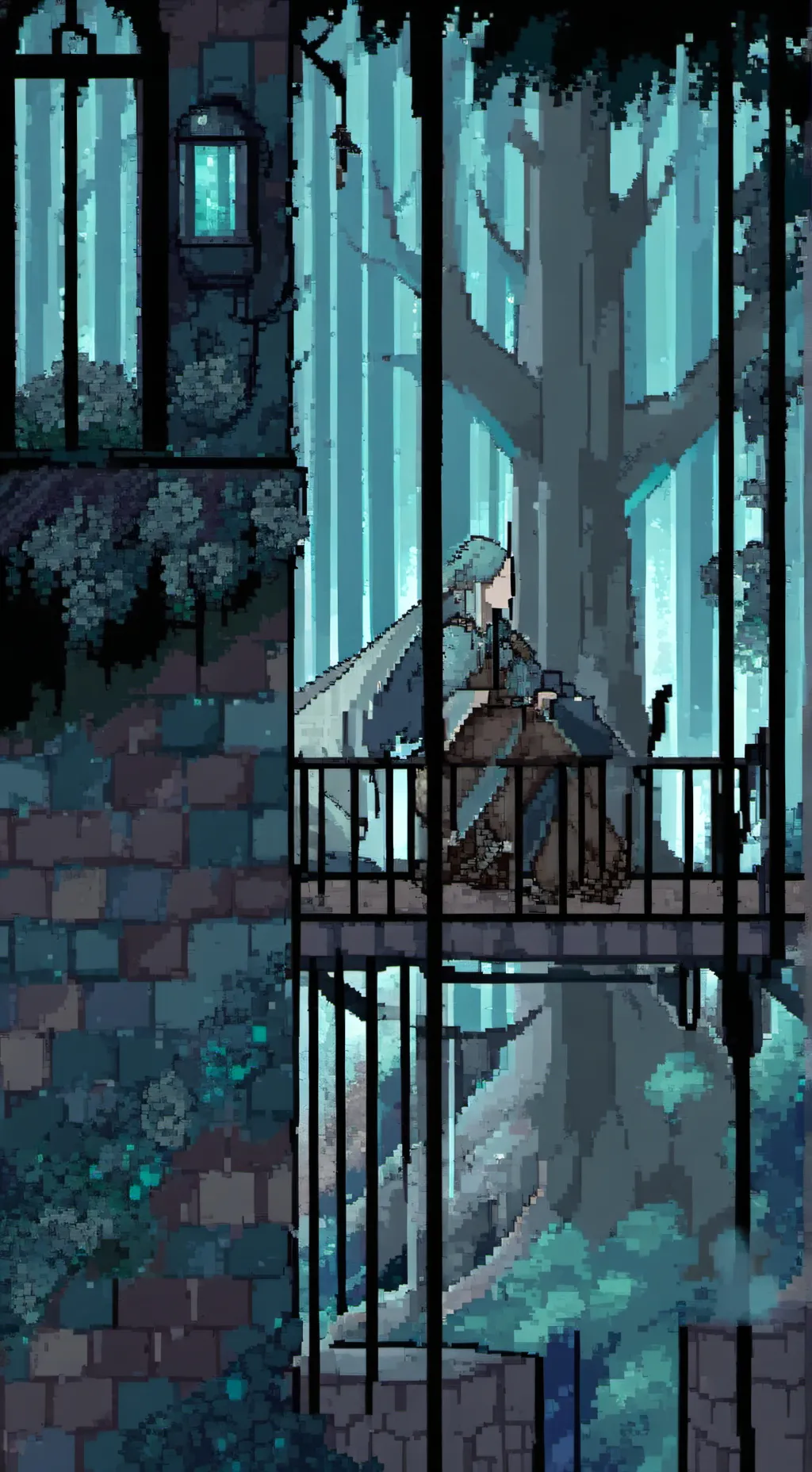 ai character: Sprunki hate you  background